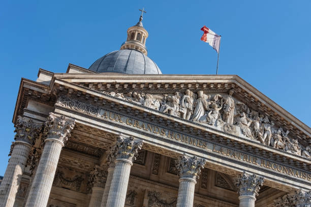 istock The Pantheon in Paris city 2153784076