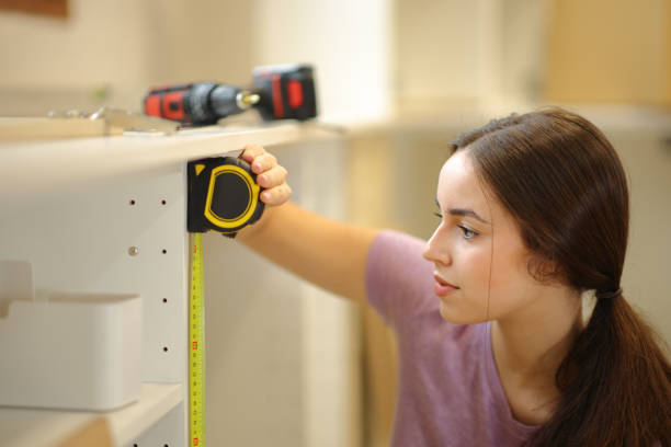 istock Woman taking measure with a measure tape 2153786520