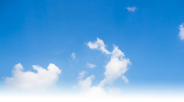 istock Sky Cloud Blue Background Paronama Web Cloudy summer Winter Season Day, Light Beauty Horizon Spring Brigth Gradient Calm Abstract Backdrop Air Nature View Wallpaper Landscape Cyan color Environment. 2153788304