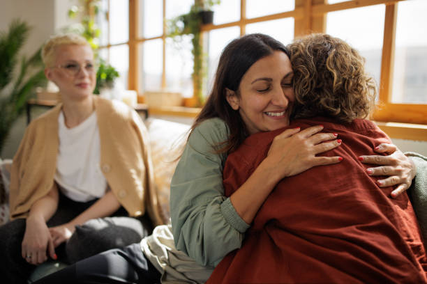 istock Women supporting each other at home 2153788939
