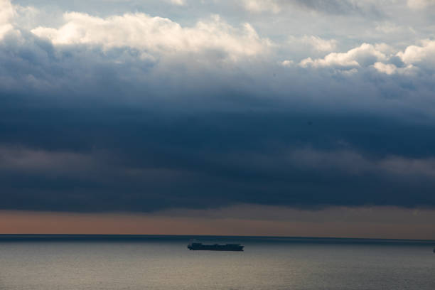 A view of Barcelona Harbor