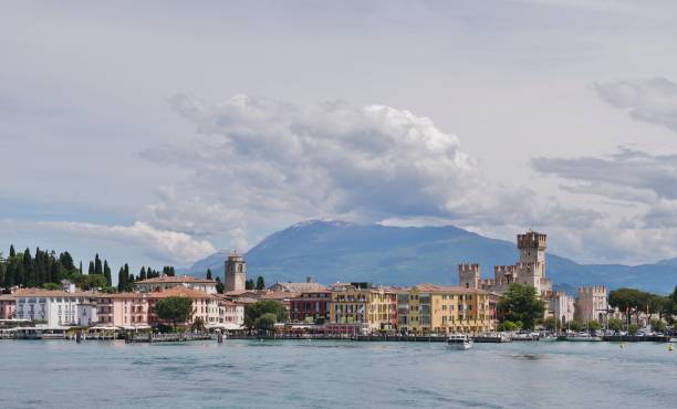istock Landscape at the Gardasea in Sirmione 2153800825
