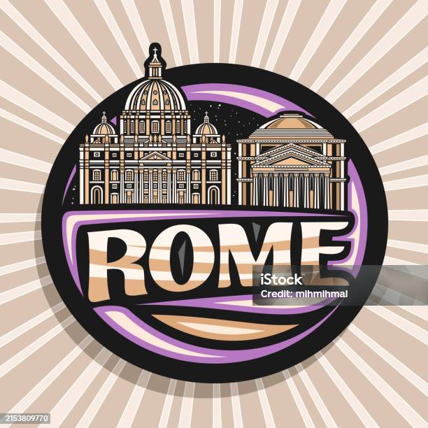 Regency Rome Logo Vector Logo For Rome Stock Illustration - Download Image Now - Ancient ...