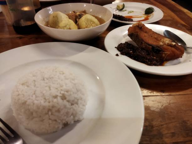 istock Indonesian fish steak with fish soup 2153811127