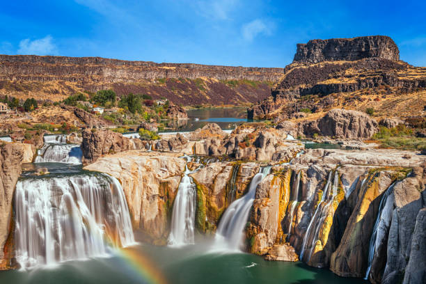 Shoshone Falls Park, Idaho, USA on Snake River.