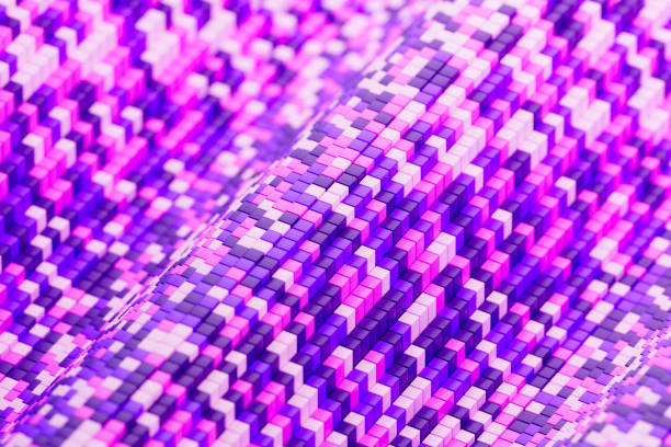 istock Big data, blockchain technology, abstract group of cube shapes background 2153814066