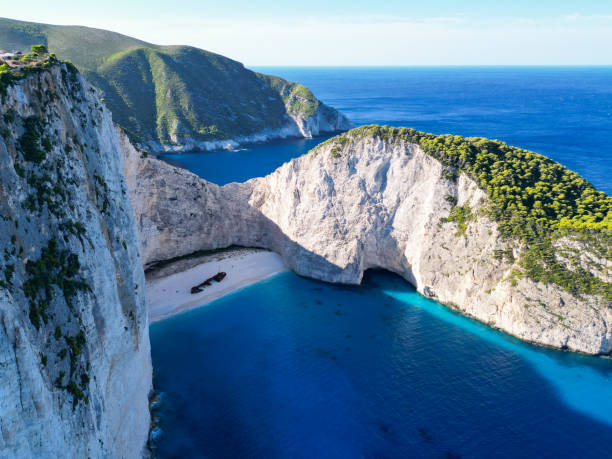 istock Shipwreck beach on the Zakynthos island 2153819885