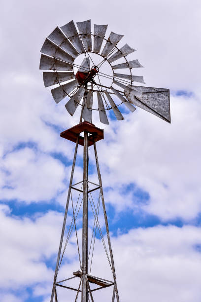 istock A windmill is standing tall in the sky 2153823114