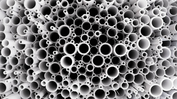 istock Big data, blockchain technology, abstract group of pipe shapes background 2153828610