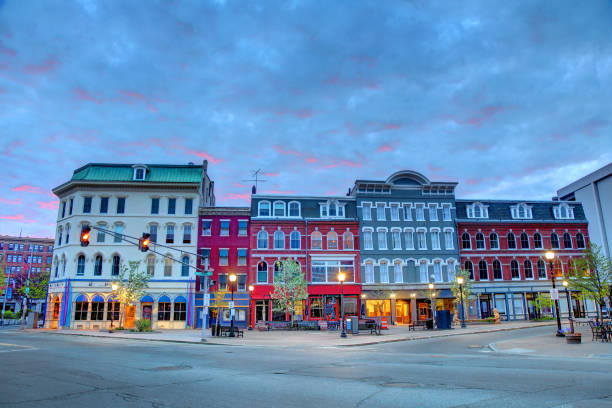 istock Downtown Bangor, Maine 2153839377