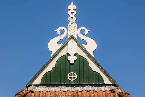 Facade typical of Friesland (Netherlands)