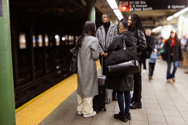 istock Diverse Students Waiting in New York Subway Station 2153840647