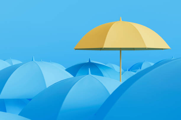 istock Umbrella, Standing out from the Crowd, Leadership 2153842060