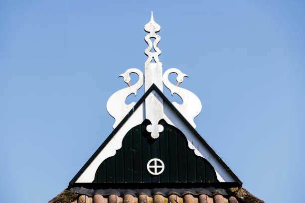 Facade typical of Friesland (Netherlands)