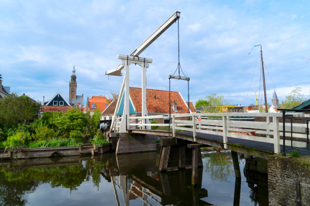 istock skyline of old town Edam 2153843758