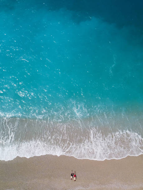 istock Aerial view of beach 2153856254