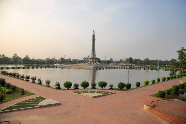 Minar-e-Pakistan: A National Monument in Lahore, Pakistan.