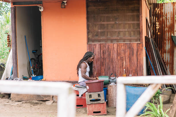 istock Image of a black artisan working at home 2153865061