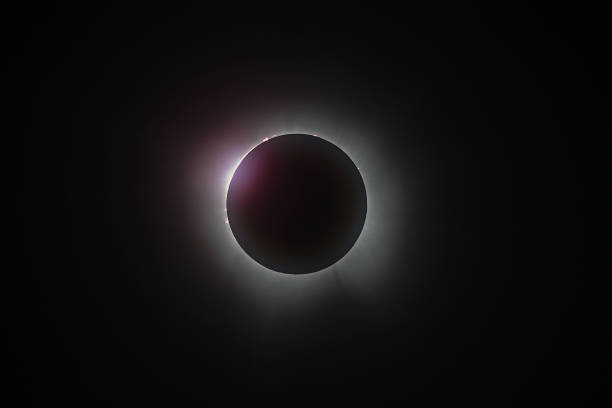 istock April 8, 2024 Total Solar Eclipse near Uvalde Texas. 2153865148