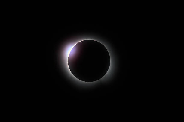 istock April 8, 2024 Total Solar Eclipse near Uvalde Texas. 2153865150