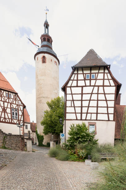 Turmersturm tower in Tauberbischofsheim in Germany.