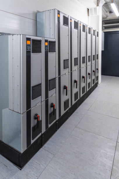istock Boiler house electric motors frequency converters 2153876992