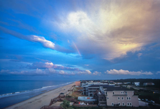 North Carolina Outer Banks - Nags Head Sunset Clouds - 2008