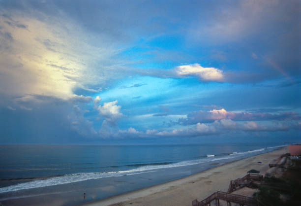 North Carolina Outer Banks - Nags Head Storm & Sunset Clouds - 2008