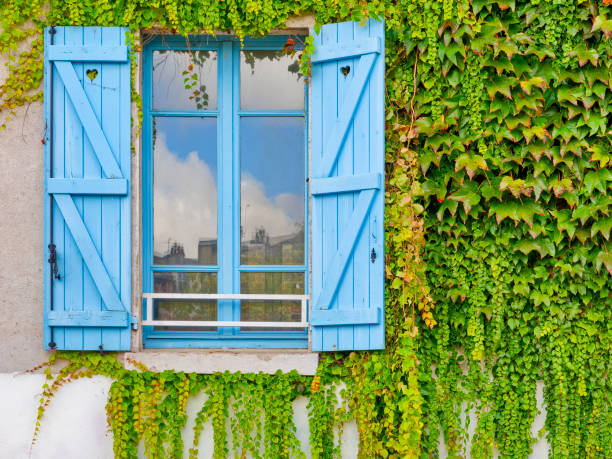 Window outside the villa