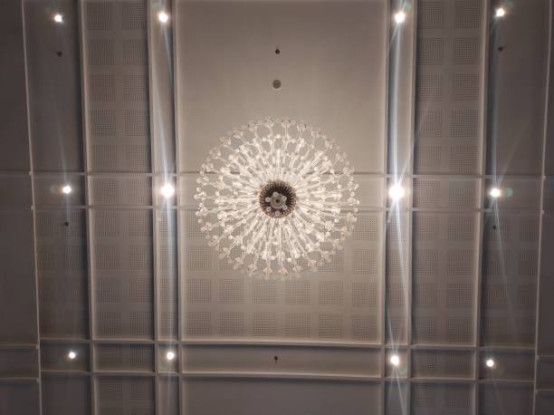 decoration on the ceiling of a building