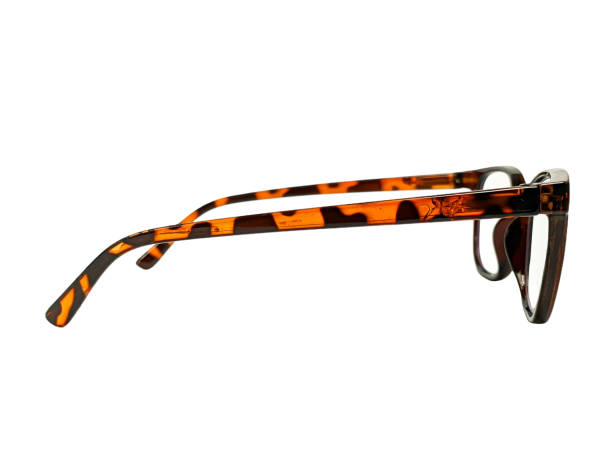 istock Fashionable eyeglasses isolated on a white background 2153901770