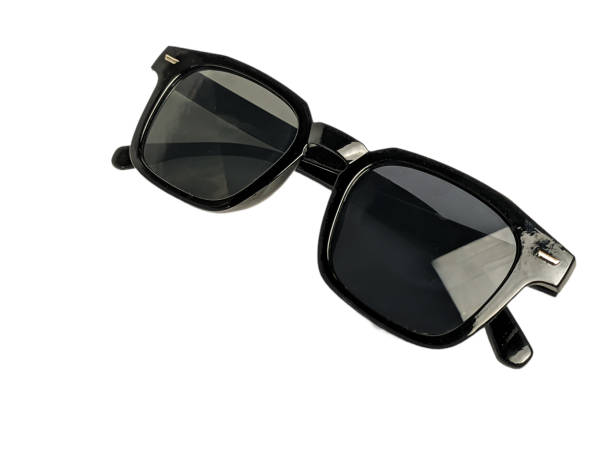istock Fashionable eyeglasses isolated on a white background 2153901824
