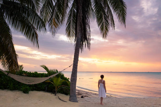 istock Holiday at Rum Point, Grand Cayman 2153916959