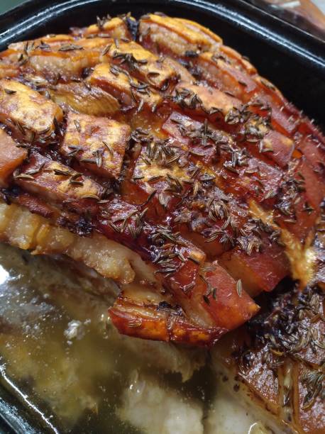 istock baked pork belly as typical czech food 2153917258
