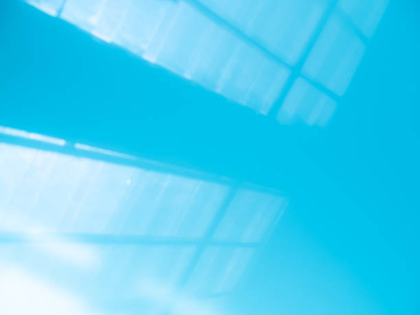 istock Blue Light Background Abstract Overlay Summer Sun Shadow Leaf White Gradient Color Blur Room Cement Floor Wall Backdrop Mockup Product Beauty Cosmetic Presentation Minimal Empty Card Tropical 2153918089
