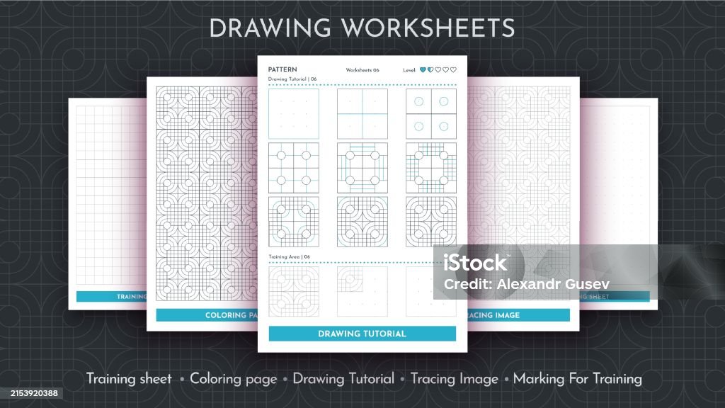 How To Draw A Pattern Step By Step Drawing Tutorial Draw Guide ...