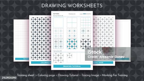 How To Draw A Pattern Step By Step Drawing Tutorial Draw Guide ...