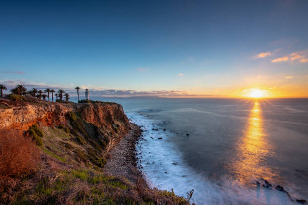 istock Tranquil Sunset Over Point Vicente 2153926956