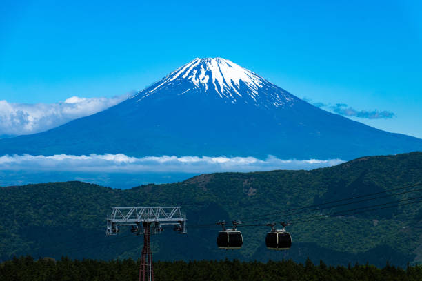 istock Remaining snow on Mt. Fuji in Spring. 2153927781