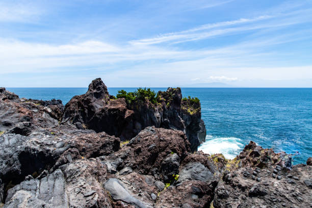 There was very wild rock wall there.