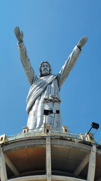 istock Statue of Christ 2153928665