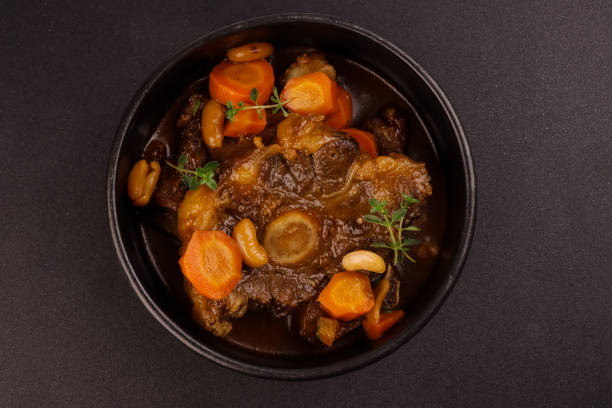 istock Jamaican Oxtail Stew with Butter Bean. 2153931596