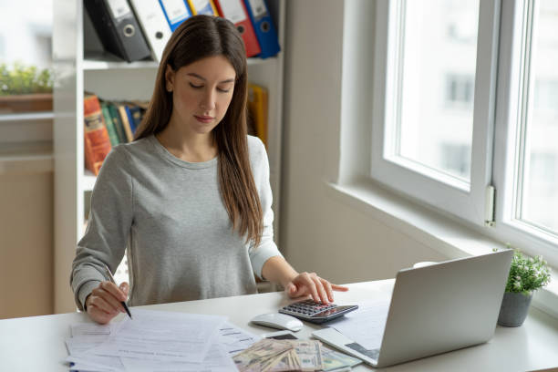 istock Worried about bankrupt debts and money 2153936462