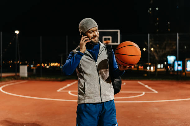 istock Midnight dialogue on the court 2153949134