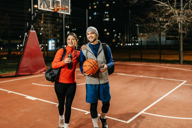 istock Romance meets basketball 2153949764