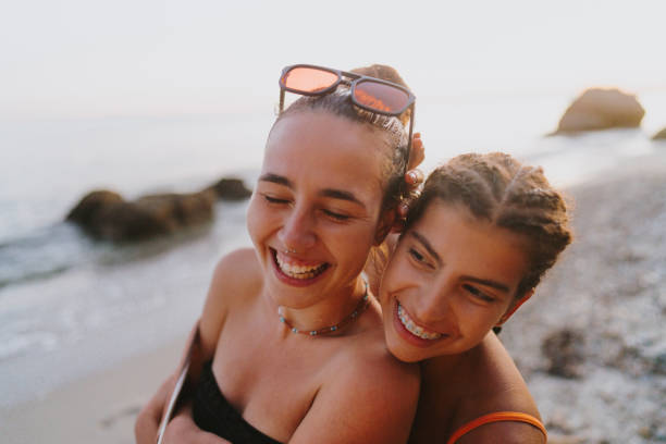 istock Summer portrait with my bestie 2153964495