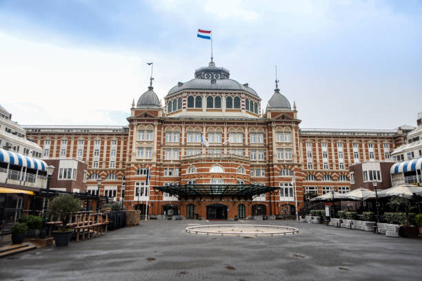 The Kurhaus of Scheveningen, The Hague in the Netherlands is a historical hotel built between 1884 and 1885. It has been called the Grand Hotel Amrâth Kurhaus since 2014. It is located in the main seaside resort area, near the beach.