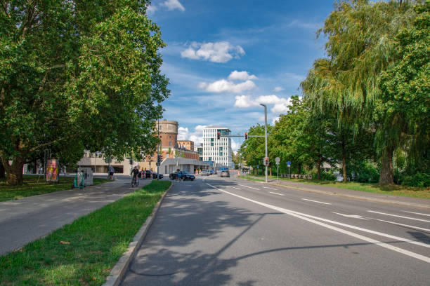 istock beautiful summer view in the park, Ingolstadt 2153969266