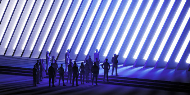 istock Abstract Architecture Background People Wide Concept 2153979068