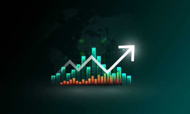 istock Stock trading graph chart currency growth world economy 2153983955